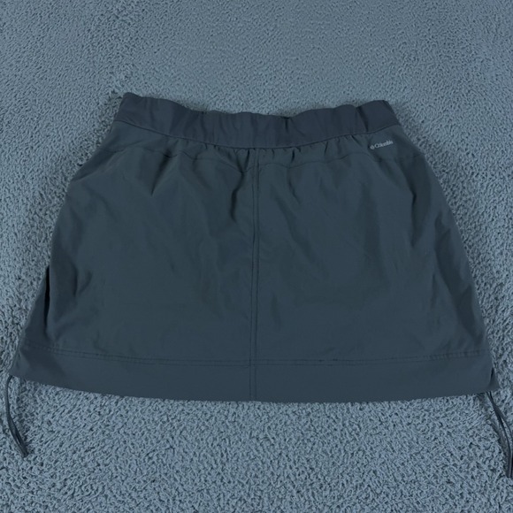 Columbia Anytime Casual Skort Womens XL Gray Lined Hiking Omni Shield Gorpcore - Picture 9 of 10